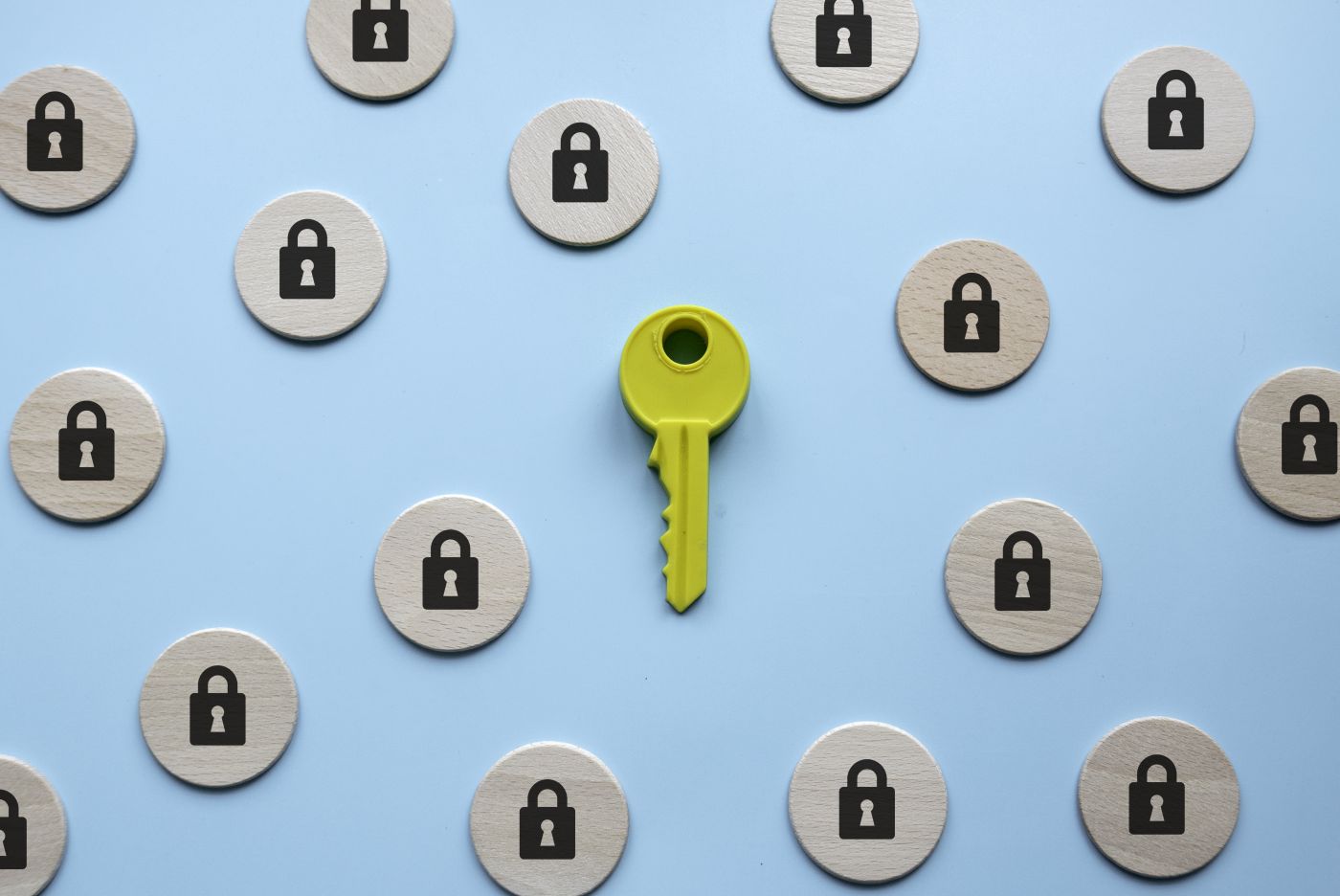 Security And Protection Concept A Yellow Key Amon 2025 01 09 12 16 59 Utc - Auster Inteligência Contábil